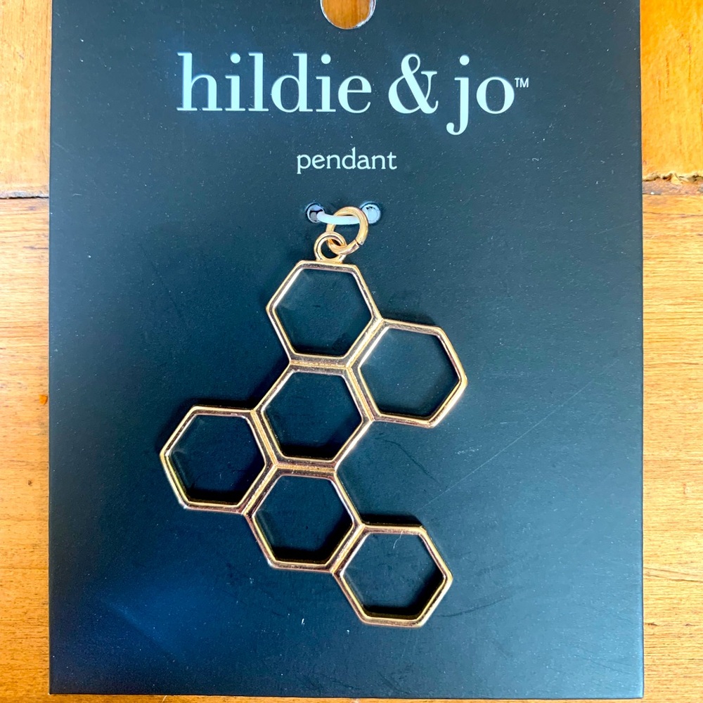Hildie and Jo Honeycomb Pendant